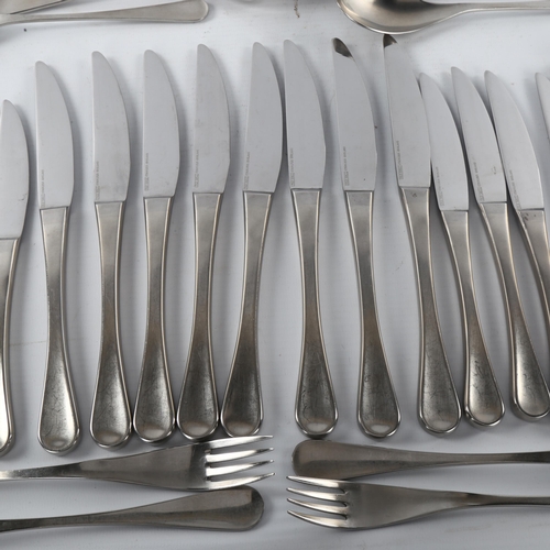 5 - ROBERT WELCH for Old Hall, 58 piece set of Alveston stainless steel cutlery, sets of 8 and two servi... 