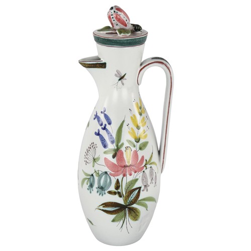 148 - STIG LINDBERG for Gustavsberg, a 1950s' faience coffee pot with 