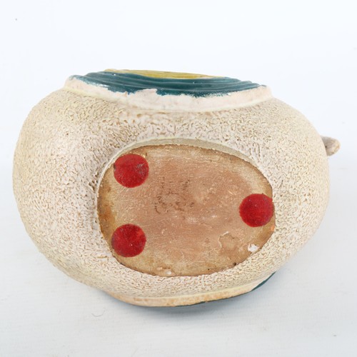 71 - A mid-century Scandinavian design ceramic bird bowl, height 19.5cm