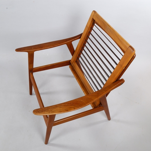 106 - FREDRIK KAYSER for Vatne Mobler, Norway a mid-century model 563 teak lounge chair, 1960, height 78cm