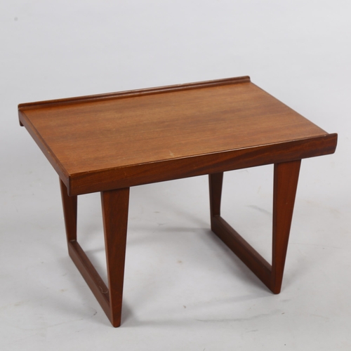 173 - PETER LOVIG NIELSEN for Dansk Design,  teak side table, makers stamp to underside, 61 x 45cm x heigh... 