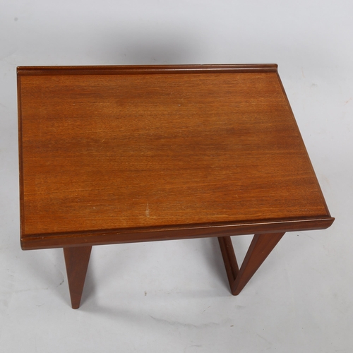 173 - PETER LOVIG NIELSEN for Dansk Design,  teak side table, makers stamp to underside, 61 x 45cm x heigh... 