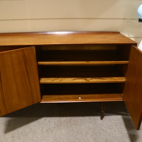 68 - A 1960s' Danish teak sideboard, length 220cm x Depth 45cm x height 87cm