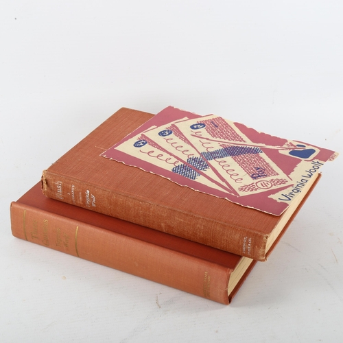 252 - Flush by Virginia Woolf, First edition 1933 by Harcourt, Brace & Co, and Three Guineas, by Virginia ... 