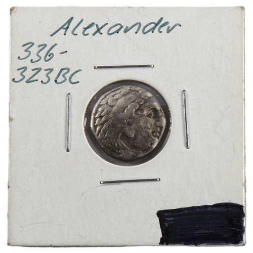 353 - Alexander The Great silver coin 336 - 323BC