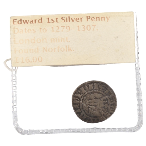 354 - Edward I silver penny 1279 - 1307