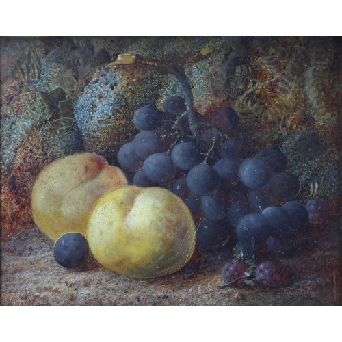 631 - Vincent Clare, pair of oils on canvas, still life studies, 1 signed, 20cm x 25cm, framed