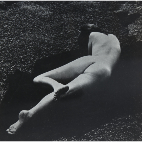 704 - Ernst Haas (1921 - 1986), photographic print circa 1950, nude study, 19.5cm x 14.5cm, framed