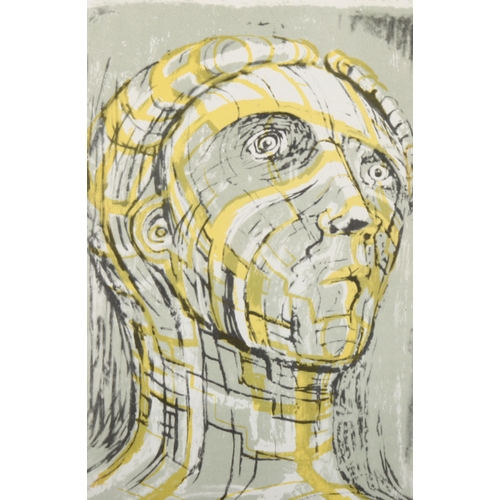 769 - Henry Moore (1898 - 1986), lithograph on paper, La Tete de Promethee (1952) 22.5cm x 14.5cm, mounted... 