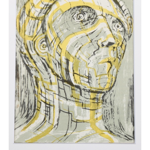 769 - Henry Moore (1898 - 1986), lithograph on paper, La Tete de Promethee (1952) 22.5cm x 14.5cm, mounted... 