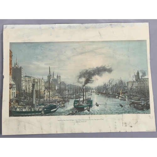 770 - Mid-Twentieth Century British, watercolour on paper, Venetian Scene, signed indistinctly, 33cm x 43.... 