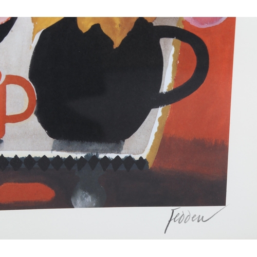 771 - Mary Fedden (1915 - 2012), colour print, the orange mug, 1996, signed in pencil, no. 228/550, image ... 