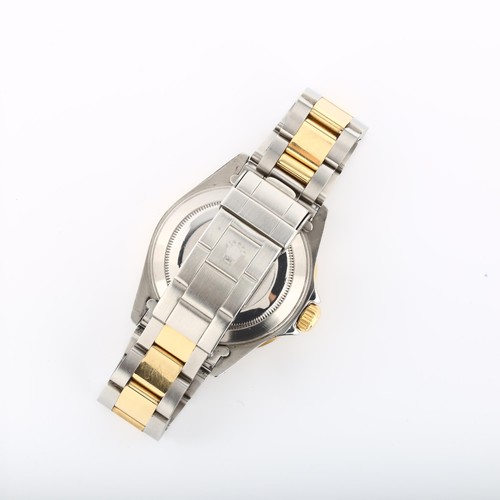1004 - ROLEX - a bi-metal Submariner Oyster Perpetual Date automatic bracelet watch, ref. 16613, circa 1993... 