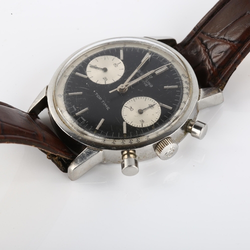 1007 - BREITLING - a Vintage stainless steel Top Time 'Thunderball' mechanical chronograph wristwatch, ref.... 