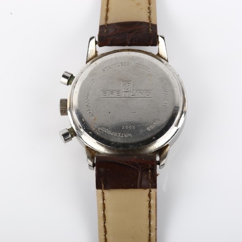 1007 - BREITLING - a Vintage stainless steel Top Time 'Thunderball' mechanical chronograph wristwatch, ref.... 