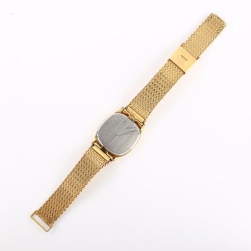 1060 - OMEGA - a Vintage gold plated stainless steel Deville quartz bracelet watch, ref. 1365, circa 1980s,... 