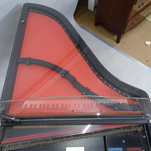 2291 - A Baldwin electric combo harpsichord, model number CW-8-S. serial number 3670, with pedals. Overall ... 