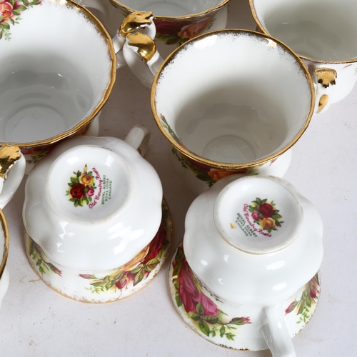 183 - A Royal Albert Old Country Roses tea and coffee service