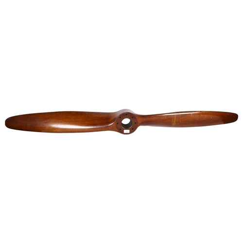 73 - A Vintage wooden propeller, impressed DRG.NO.L.A.582, Cirrus Minor, RHP, D5-51'.P.3.69', length 168c... 