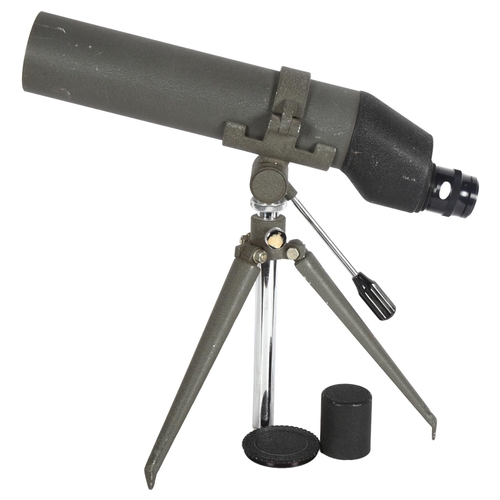 241 - A spotting scope, 22x60, no maker's label