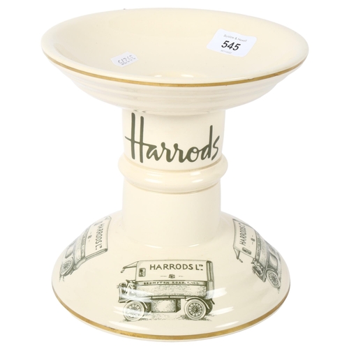 545 - A Harrods ham stand, height 19.5cm, by Mason's