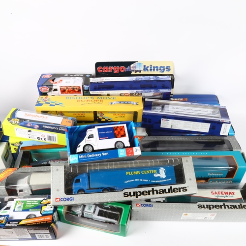 557 - A quantity of diecast vehicles, including Corgi, Superhaulers, Chad Valley, Cargo Kings etc, all veh... 