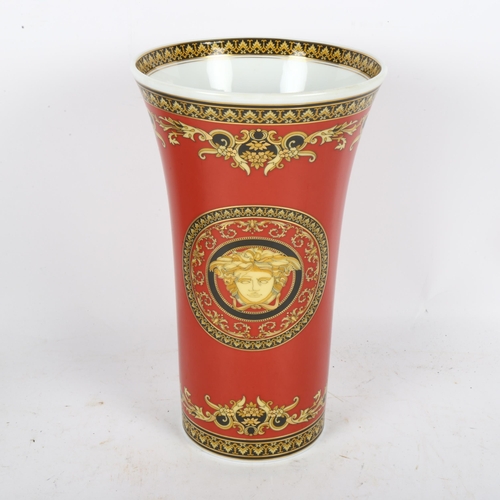 677 - A boxed Rosenthal vase for Versace, 24cm