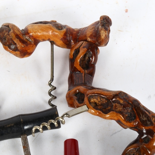 760 - A collection of Vintage corkscrews