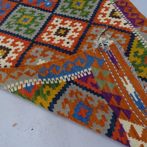 2312 - A Chobi Kilim Runner. 247cm x 81cm