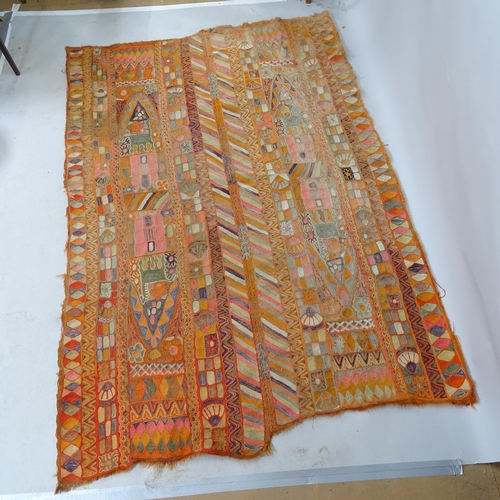 2347 - An Iranian Kilim rug. 240cm x 160cm