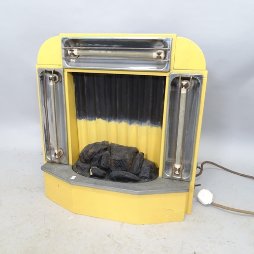 2711 - A mid-century Creda electric heater. 50cm x 56cm x 20cm