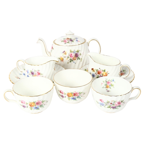 785 - A Minton's Marlow pattern Tea For Two set, including teapot