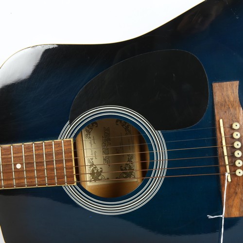 206 - STAR FIRE - an acoustic guitar, unclear serial/model number, with slip case.