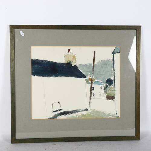 2807 - Kenneth Leech, limited edition lithograph, harvest moon, 141/200, 59cm x 65cm overall, framed, and w... 