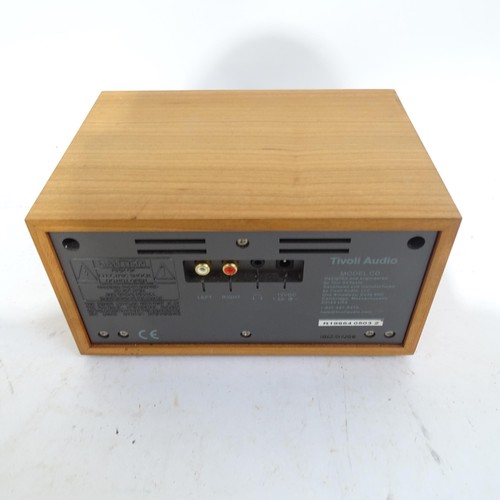 802 - A Tivoli audio model CD, with speakers, cables and remote control. Model reference R1966405032