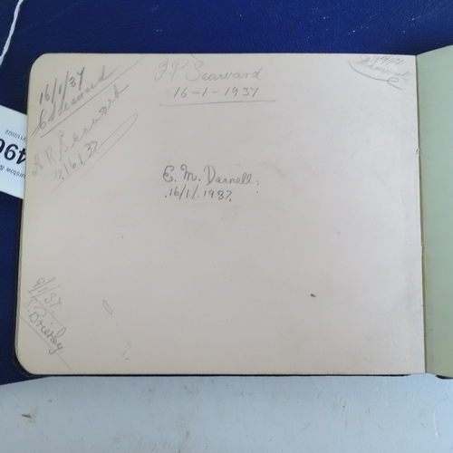 490 - Album containing cartoon drawings and sketches, circa 1900