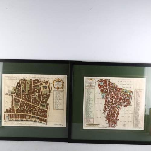 153 - **WITHDRAWN** A group of Antique maps, including Sussex by Robert Morden, Parish maps of Creplegate ... 