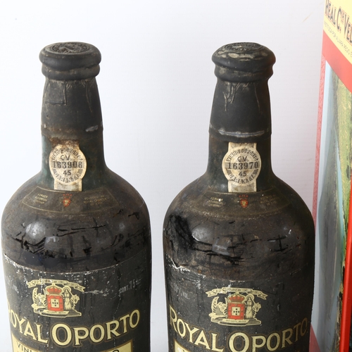 29 - 4 bottles of vintage port, 1967 Royal Oporto, 2 in original box