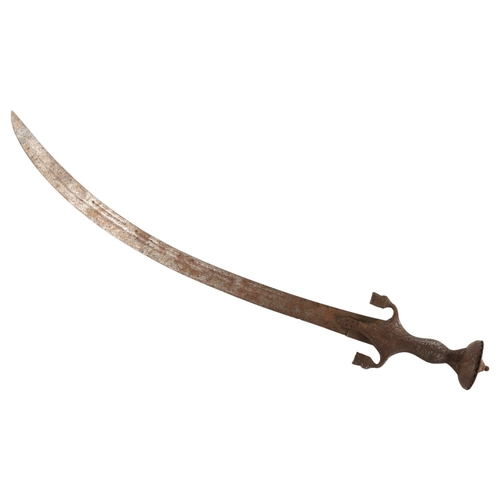 61 - A 19th century Indian Talwar / Sword, 87cm