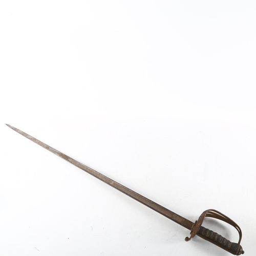 64 - A George V 9th Royal Irish Rifles officers sword by Henry Wilkinson, London,