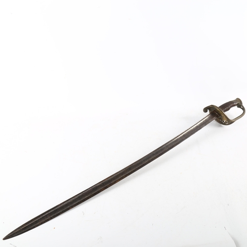 67 - A French infantry 1845 pattern sword, length 92cm