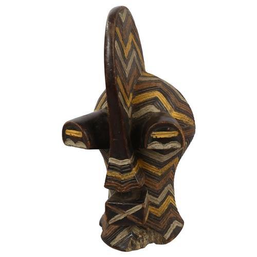 159 - An antique African Songye mask, height 40cm