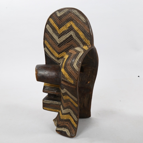 159 - An antique African Songye mask, height 40cm