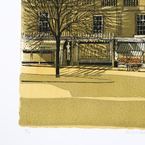 519 - Robert Tavener (1920 - 2004), Montpelier Walk Cheltenham, lithograph, signed in pencil, no. 7/30, 52... 