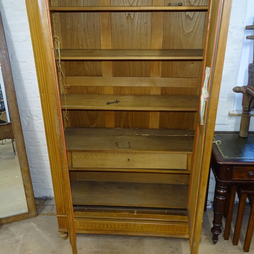 2135 - A mid-century Grange cross-banded mahogany 2-tier coffee table, with end frieze drawer, 122 x 46 x 6... 