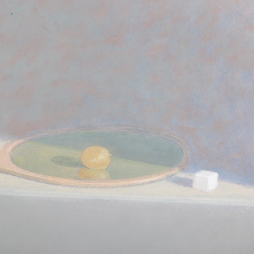 14 - David Tindle (born 1932), still life, watercolour gouache on paper, signed and dated '01, 32cm x 49c... 