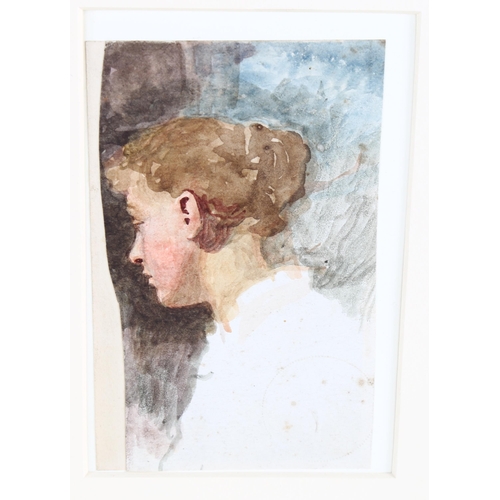 180 - Folder of 19th century watercolours (6)