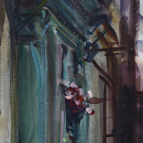 186 - Anthony Bream (born 1943), Porta Della Tetta, watercolour, signed and dated 1998, 48cm x 32cm, frame... 