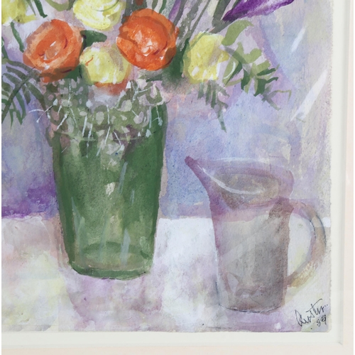 233 - Austin Taylor (1908 - 1992), 2 still life studies, watercolour, signed, 36cm x 25cm, mounted (2)