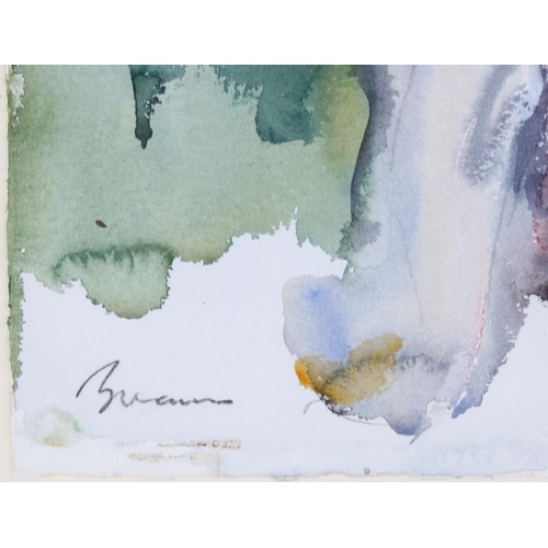 49 - Anthony Bream (born 1943), Tunisian Girl, watercolour, signed and dated 1998, 33cm x 50cm, framed